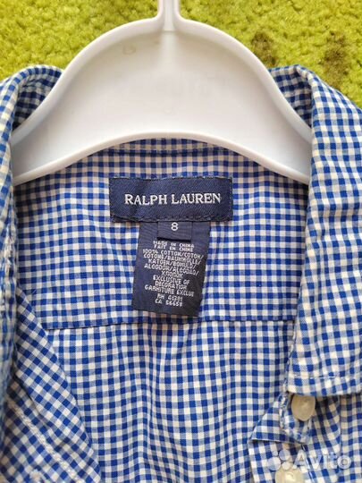 Ralf lauren блузка/рубашка на 8 лет