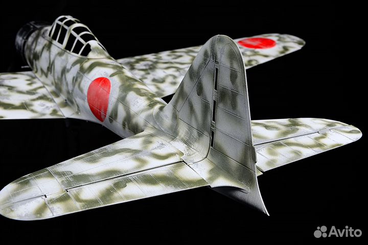 Корпус самолета на радиоуправлении а6м2 Zero