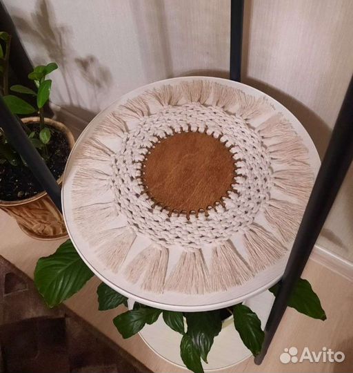 Макраме. Салфетка-подставка