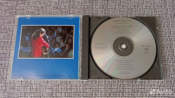 CD Amy Grant – In Concert (US 1993)