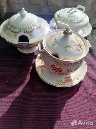 Супница фарфор СССР