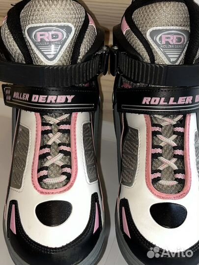 Ролики + защита, 37-40 размер