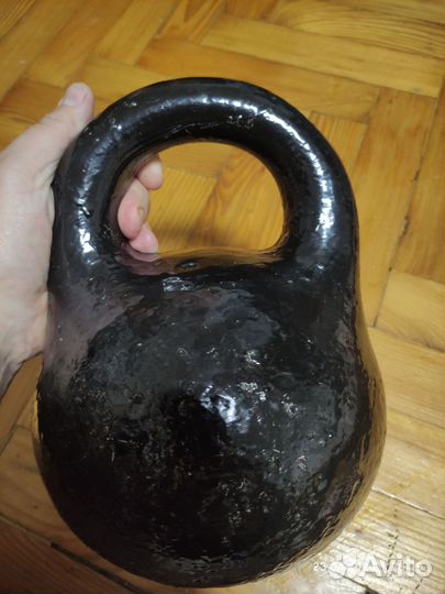 Гиря 32 кг СССР