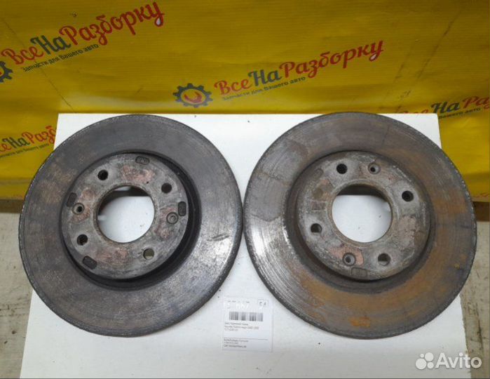 Диск тормозной передний Hyundai Elantra седан G4ED