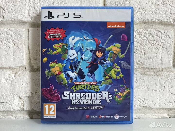 Tmnt Shredder's Revenge Anniversary Edition PS5 но