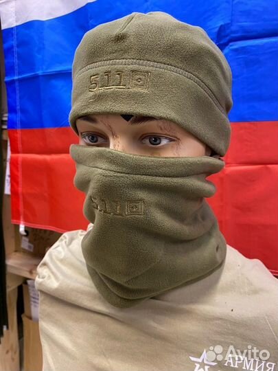 Комплект Шапка + шарф 5 11