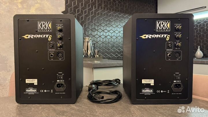 Студийные мониторы krk rokit 6 g3