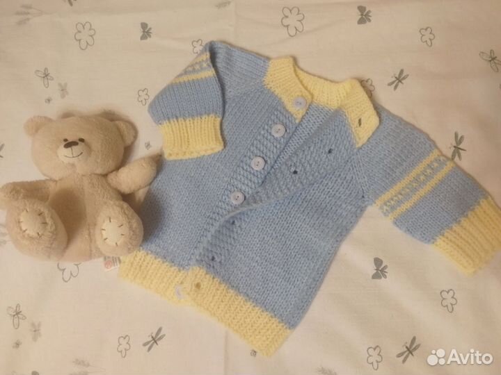 Вязаные детские вещи ручной работы