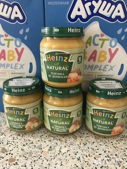 Мясное и мясорастительное пюре