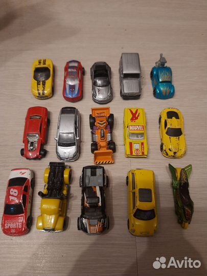 Машинки хот вилс, марвэл