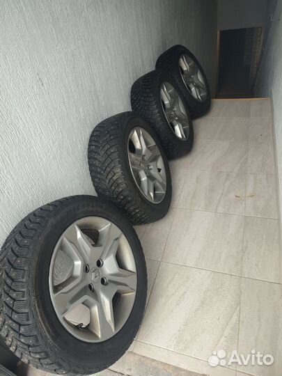 205-55-16 колеса в сборе зимние рено