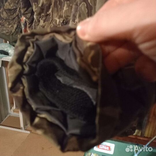 Куртка в камуфляже орех