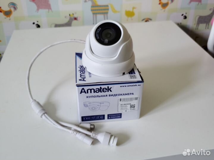 IP Камера видеонаблюдения уличная amatek