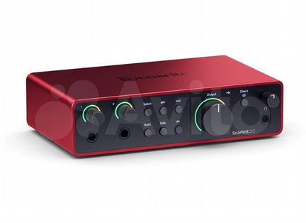 Focusrite Scarlett 2i2 4th Generation, 2-канальный