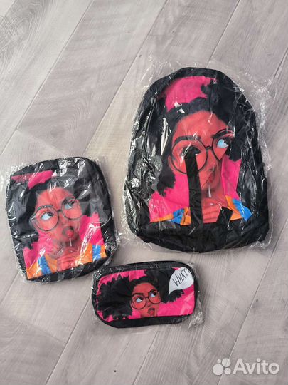 Рюкзак, пенал, сумочка через плечо