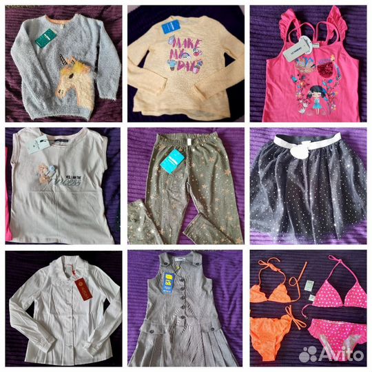 Новые вещи на девочку р-р 134,140,146,152,158,164