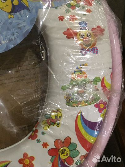 Мягкая сидушка на унитаз новая