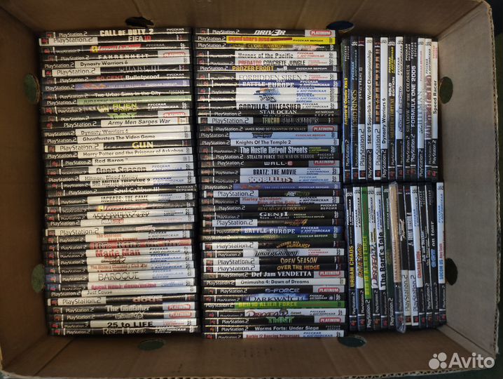 Диски на Sony PlayStation 2