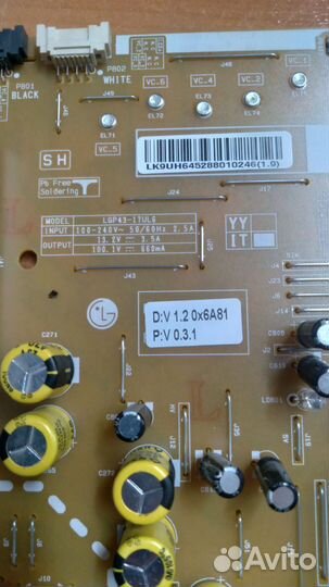 Блок питания (43UJ750V)