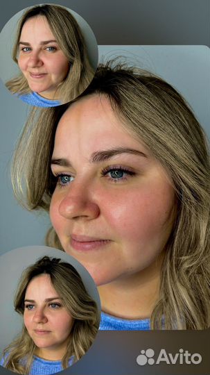 Наращивание ресниц модели