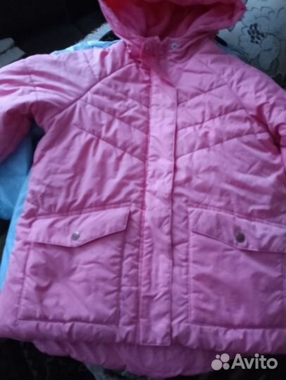 Теплые вещи для девочки 128-140