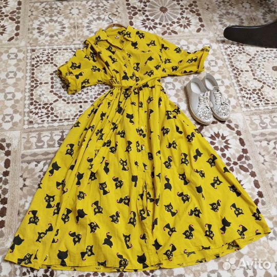 Платье сарафан, производство Турция р. 48 50