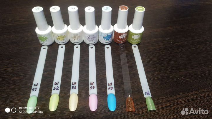 Гель лаки для маникюра