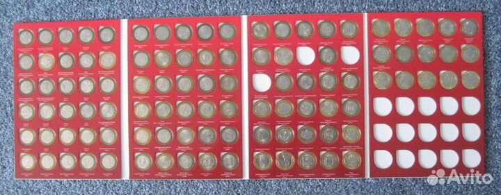 Полный набор биметаллических десяток