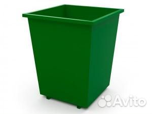 Мусорный бак контейнер 0.75л