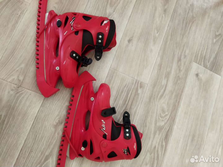 Коньки фигурные детские раздвижные