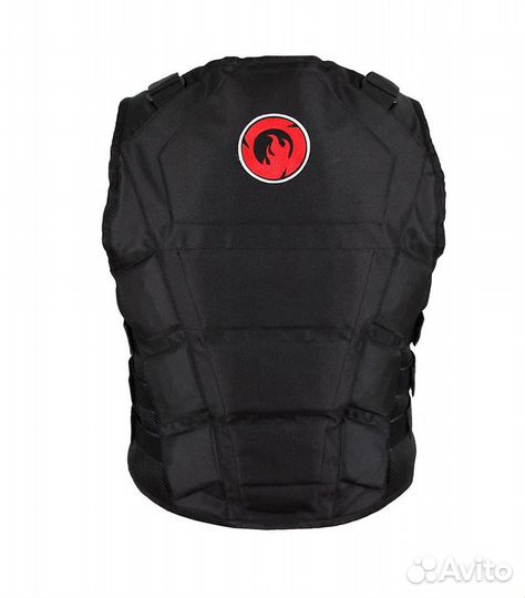 Мотожилет inflame city street (черный)