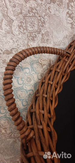 Корзина из ротанга