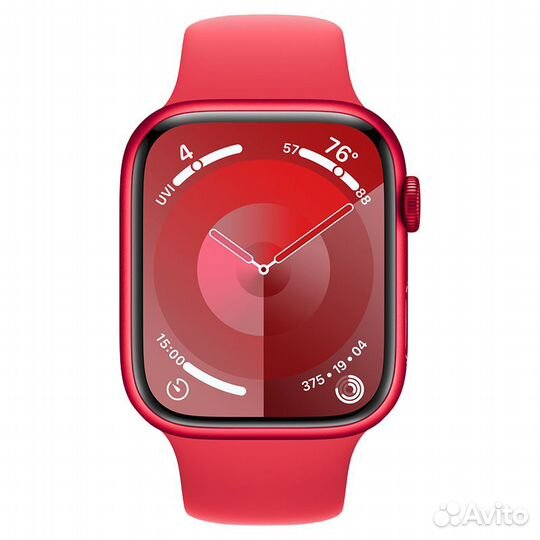 Apple Watch Series 9, GPS, 45 мм, (product) RED