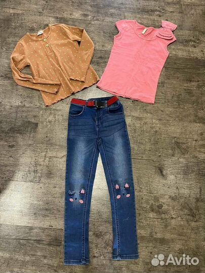Вещи на девочку пакетом 134