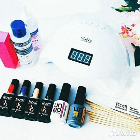 Набор для мастера маникюра с проф материалами