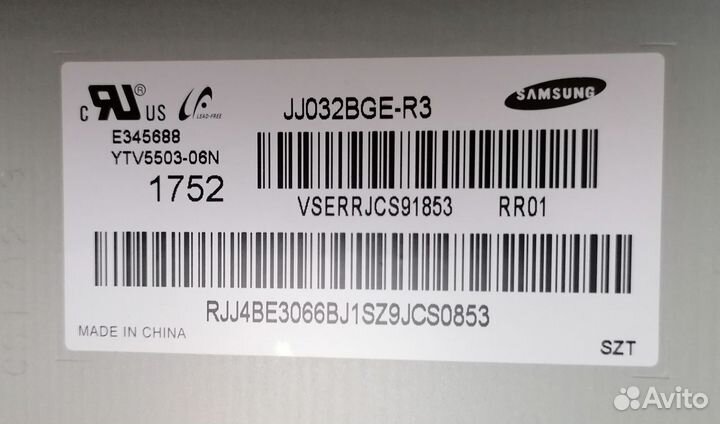 T-CON BOE 32 FHD 60Hz E361035 94V-0 от UE32J5205AK