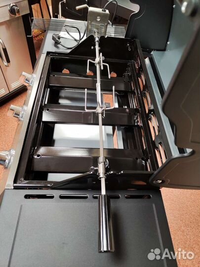 Вертел электрический для газового гриля