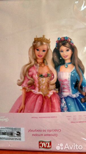 Новые шторы в детскую Барби