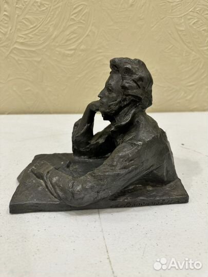 А.С. Пушкин скульптура бюст Воронцов 1962 год СССР