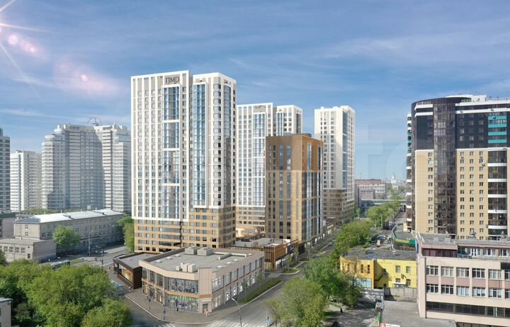 3-к. квартира, 75,4 м², 2/24 эт.