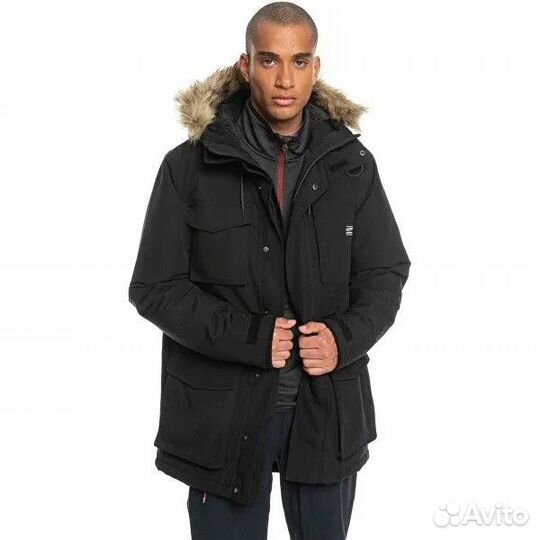 Парка Quicksilver Ferris S,M,L черная