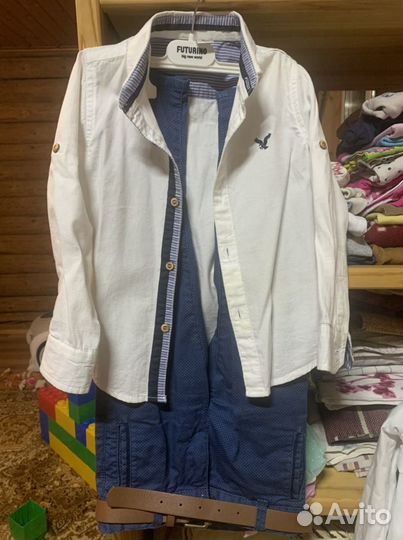 Рубашка и брюки 98-104