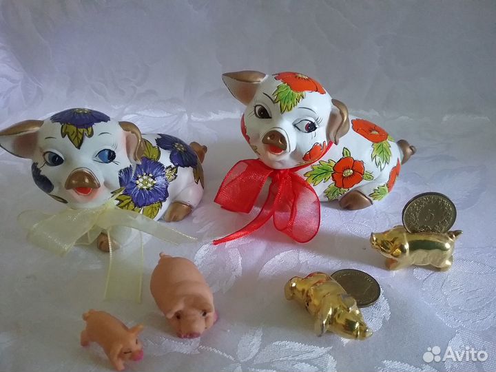 Маленькие фигурки животных всевозможные