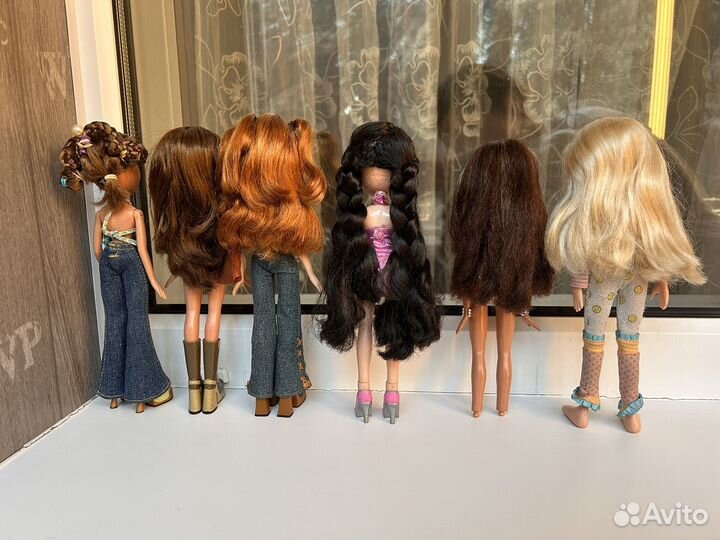 Куклы Братц Ясмин, Меган и Мокси