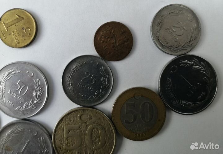 Турецкие старые деньги