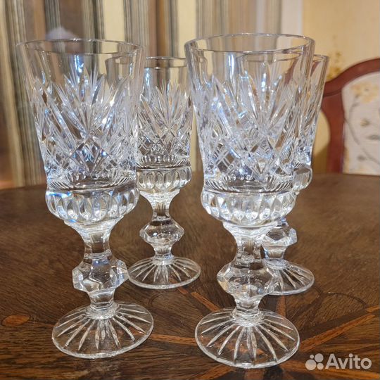 Фужеры хрустальные 4 шт