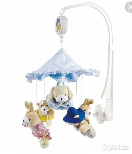 Мобиль на кроватку музыкальный