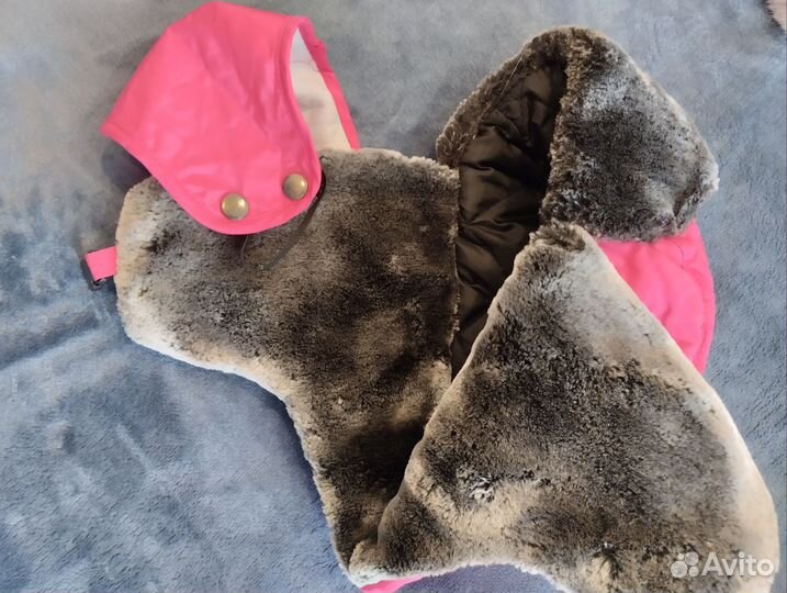 Шапка ушанка женская