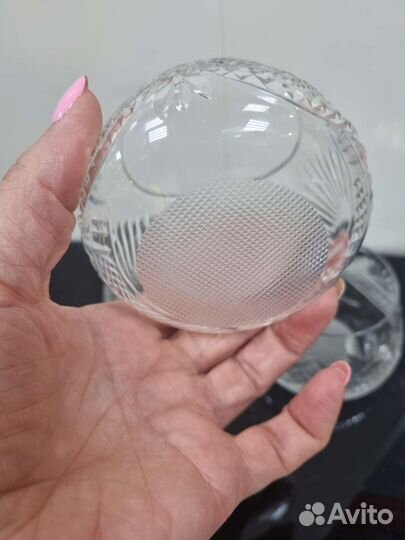 Хрустальные стаканы, бокалы. гдр