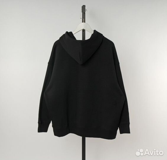 Зип худи nike черное базовое